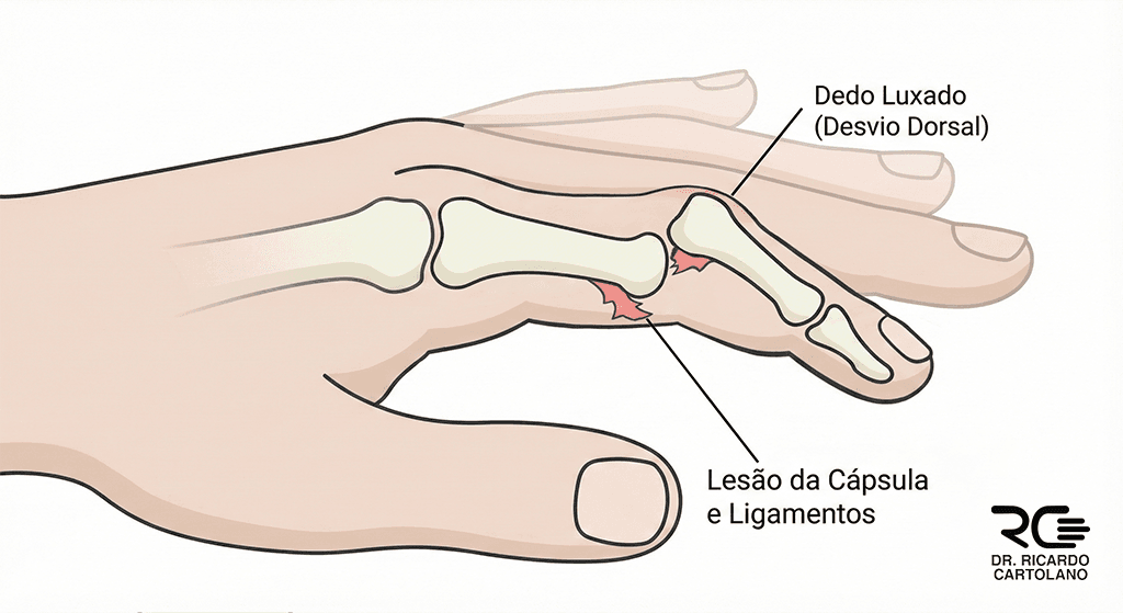 Luxação do Dedo - Dr. Ricardo Cartolano